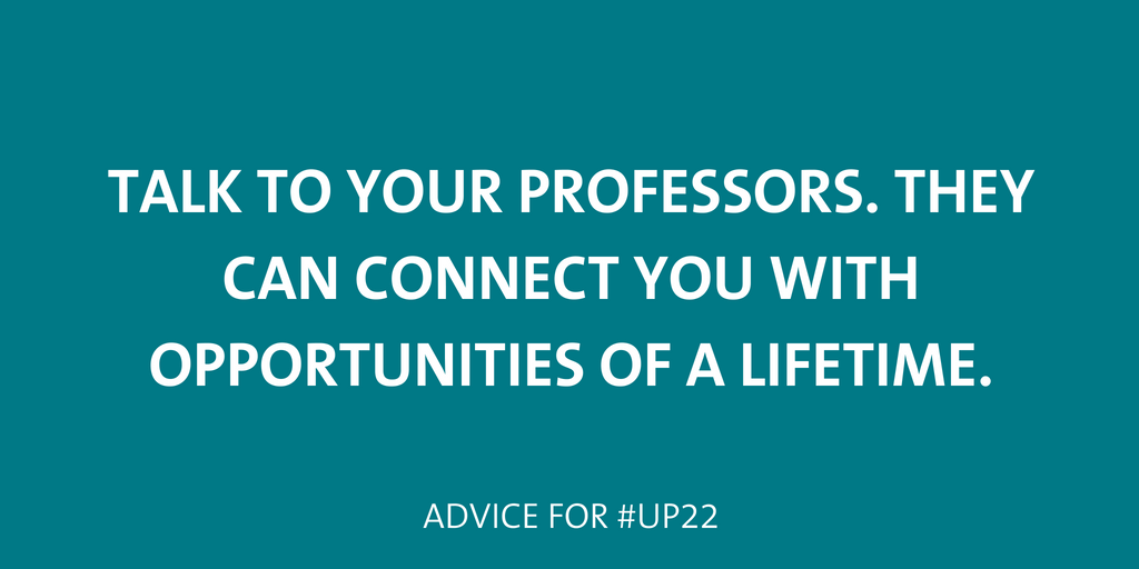 Talk to your professor. They can connect you with opportunities of a lifetime. 
