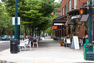 Northwest 23rd street in Portland's Pearl District.