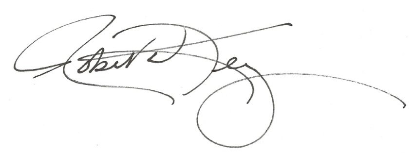Signature of Robert Kelly, PhD