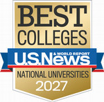 US News badge for Best National Colleges & Universities 2027