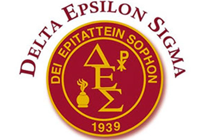 Delta Epsilon Sigma Logo