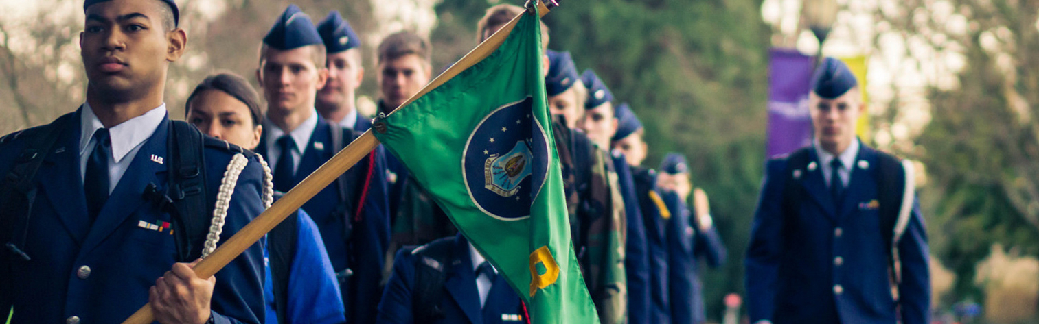 Cadets marching