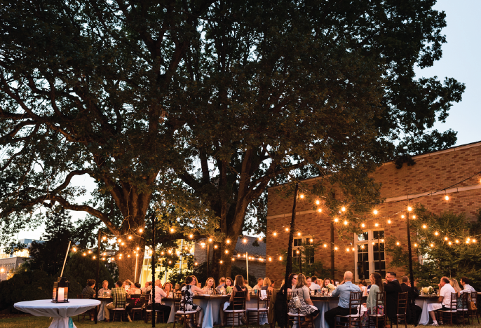 supper under the stars