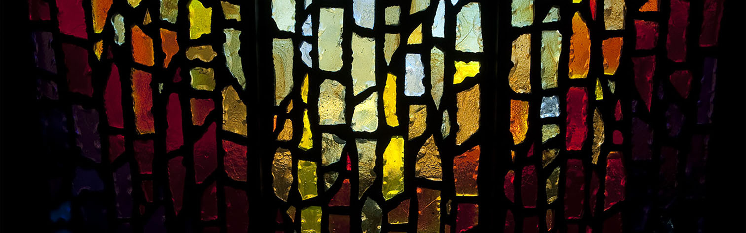 Stained glass from the Chapel of Christ the Teacher