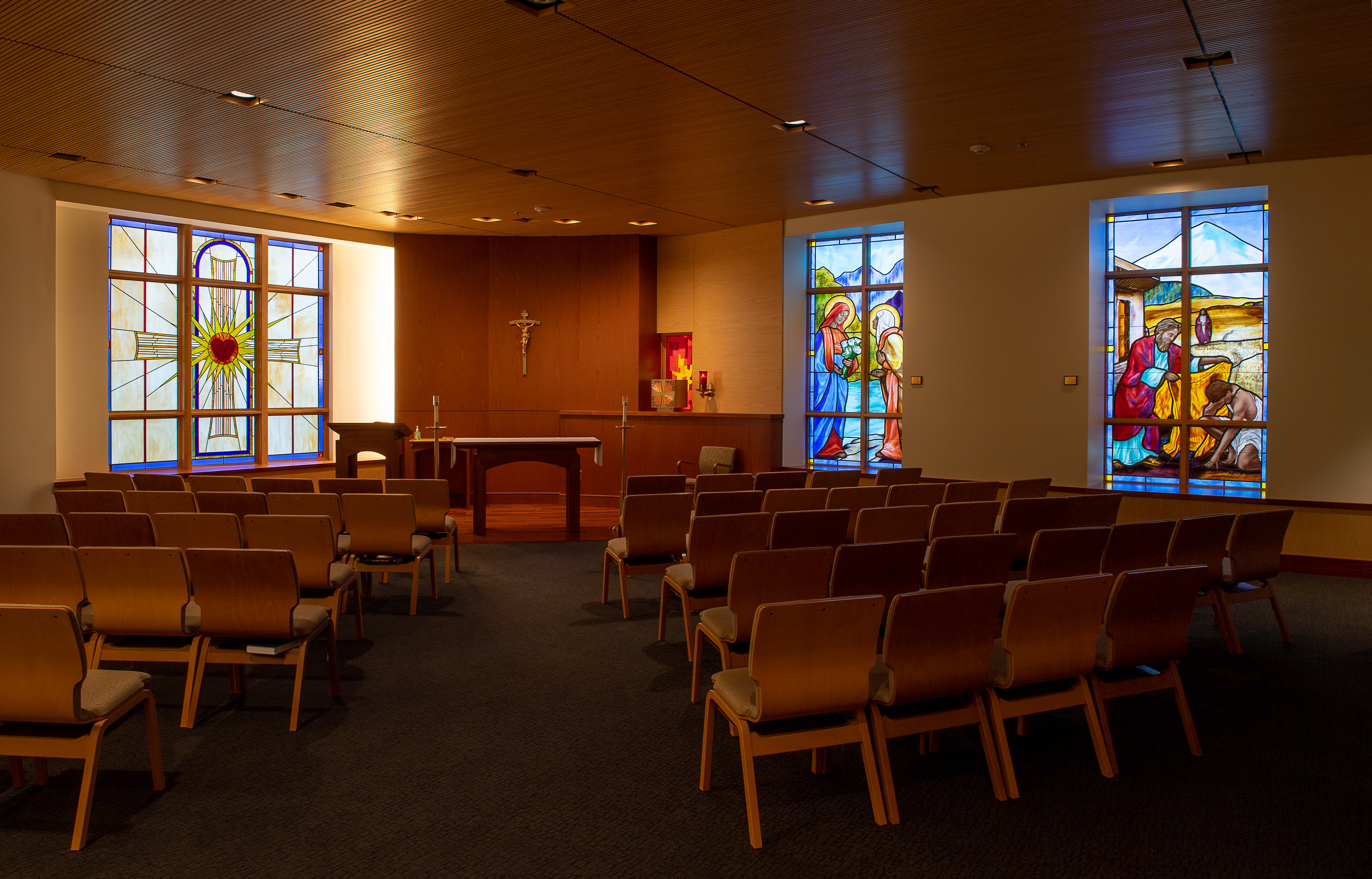 Sacred Heart Chapel at the University of Portland.