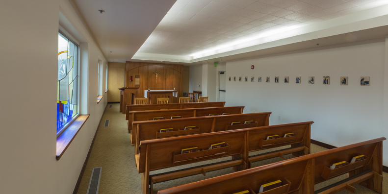 Mehling Hall, Our Lady of Holy Cross Chapel