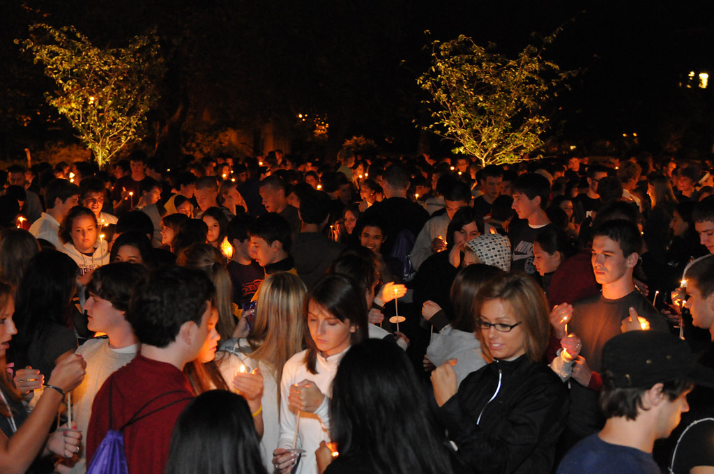 School-wide prayer service