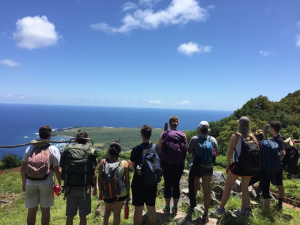 Group photo in Moloka'i