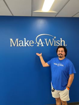 David Montanez at Make-A-Wish Oregon