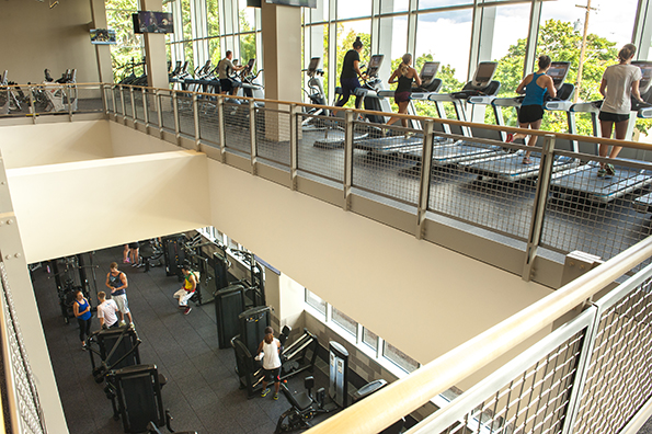 Beauchamp Recreation and Wellness Center cardio machines