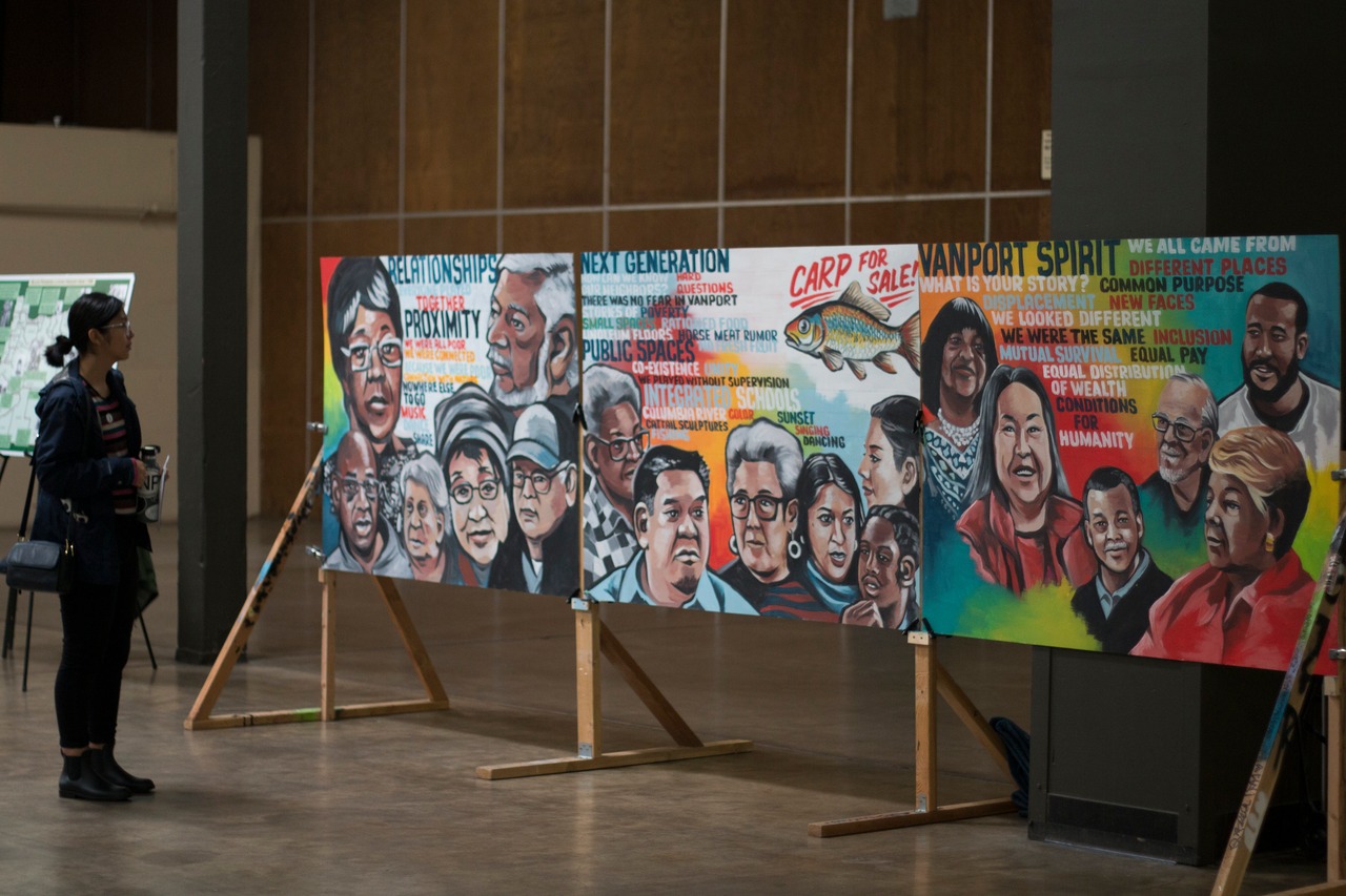 Vanport Mosaic Festival Mural