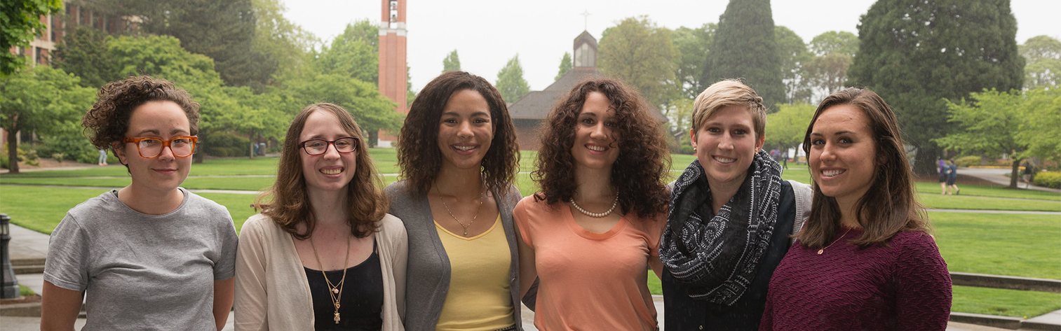 Six Fulbright U.S. Student Program Finalists posing as a group