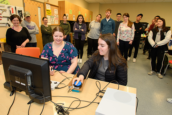 Students in Think Tank