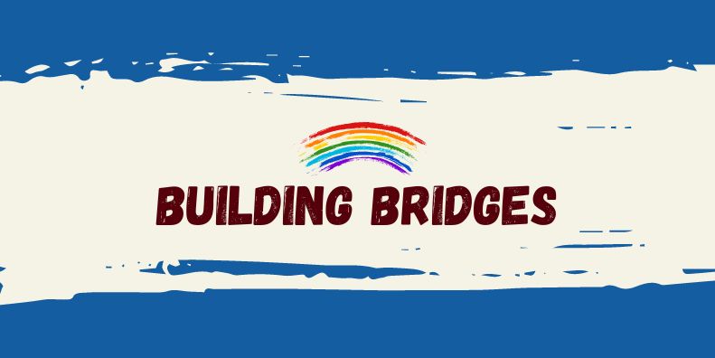 building bridges with paint brush strokes