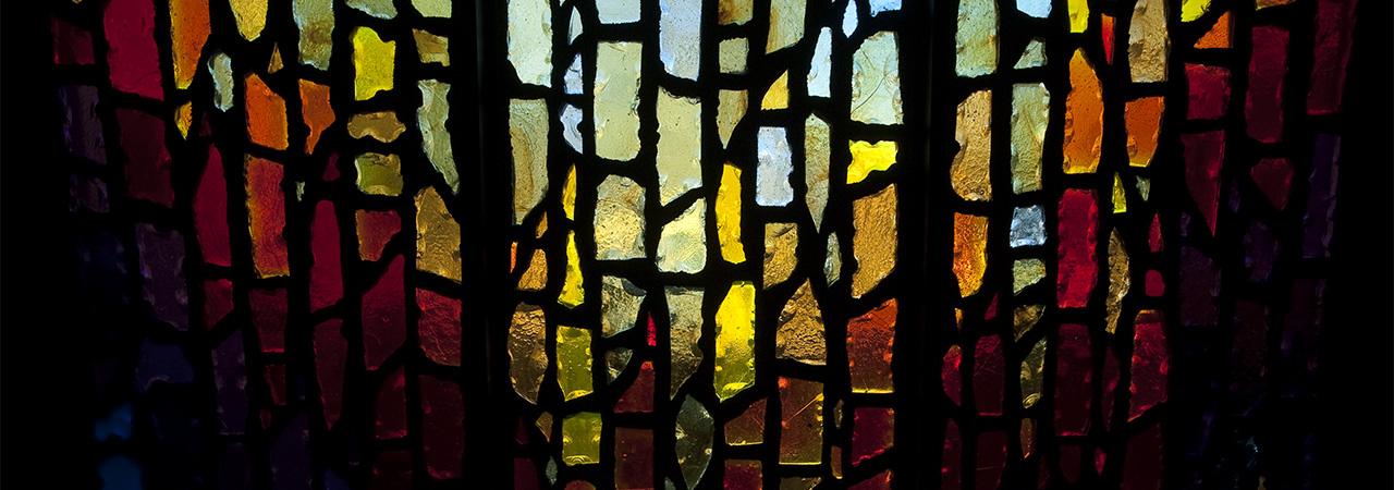 UP stained glass