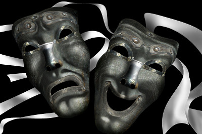 Theater masks