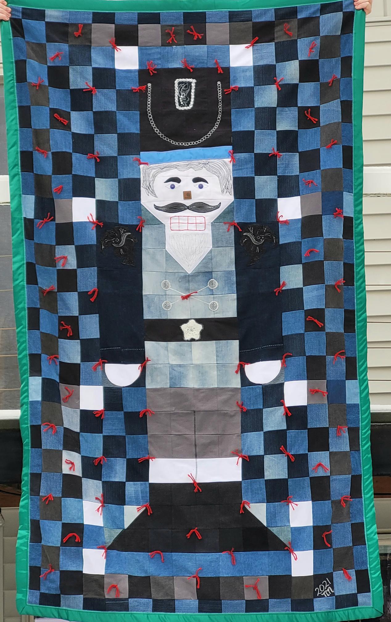 quilted nutcracker