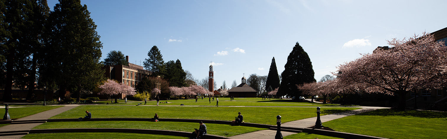 UP campus in Springtime