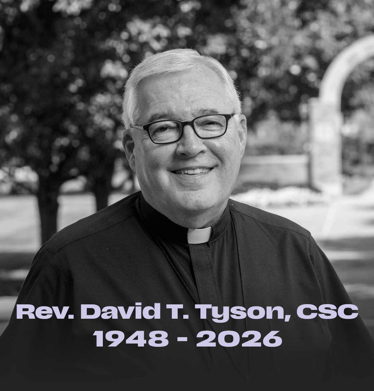 ev. David T. Tyson, C.S.C.