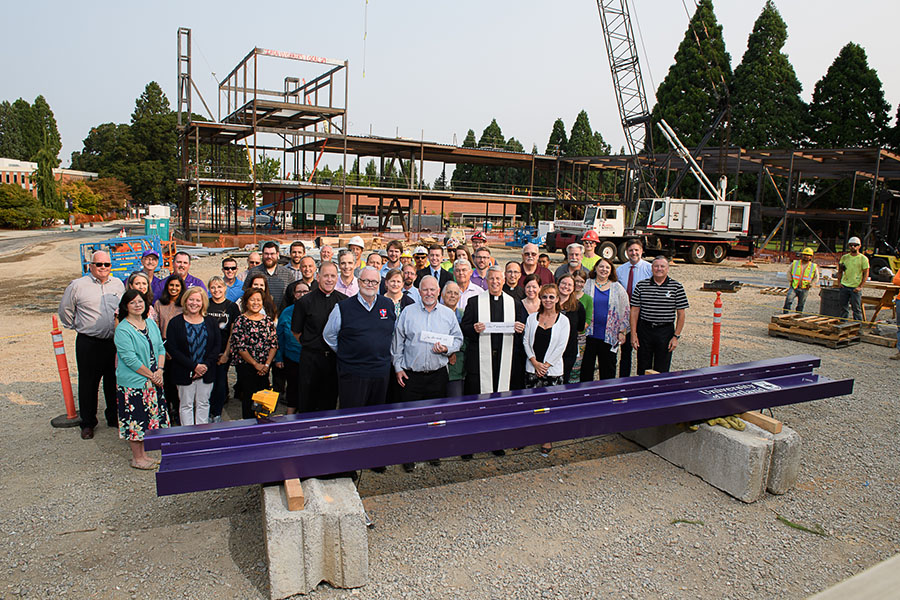 Blessing of the Beam ceremony