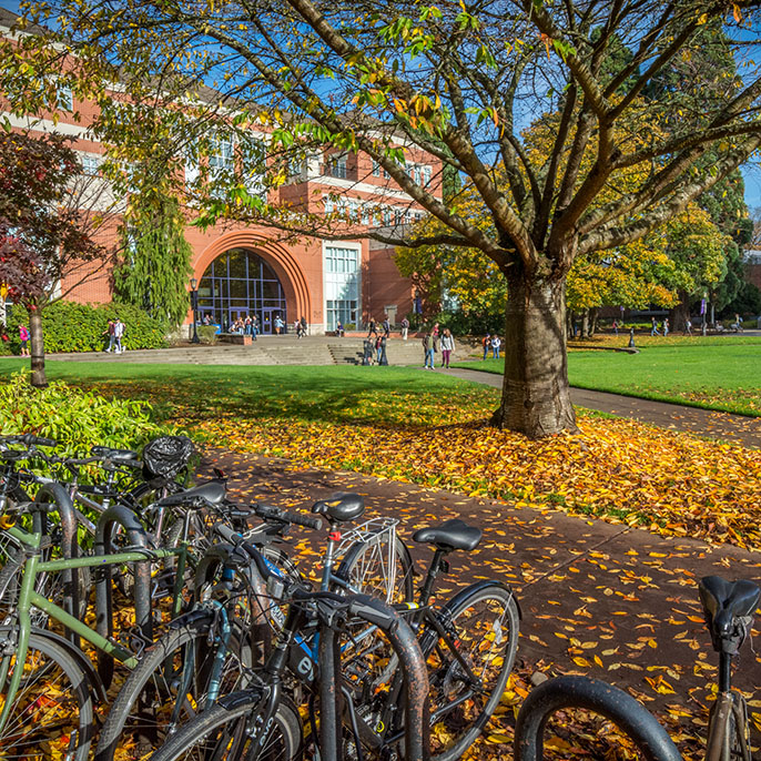 University of Portland academic quad