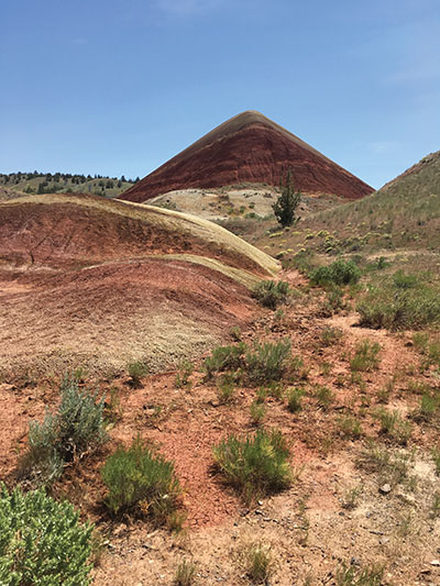 Eastern Oregon landscape.