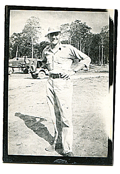 John Carroll Jr in uniform