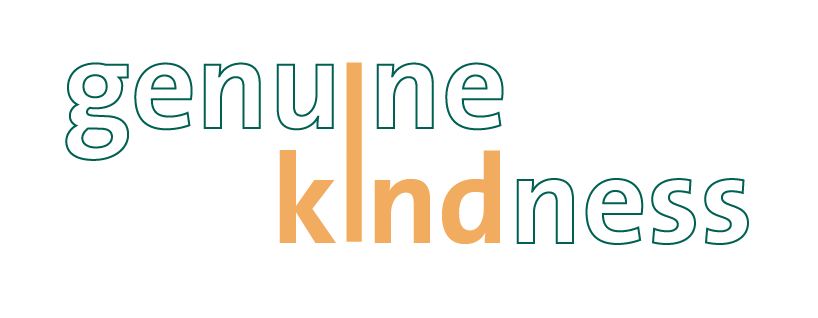 text says "genuine kindness"