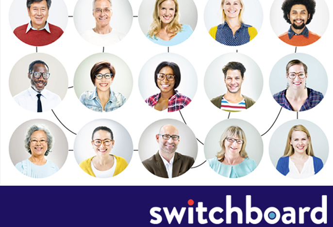 UP Switchboard image with faces