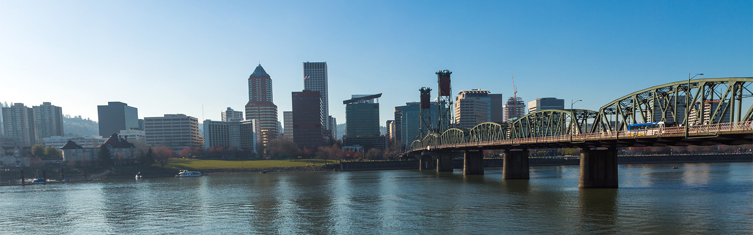 Downtown Portland cityscape