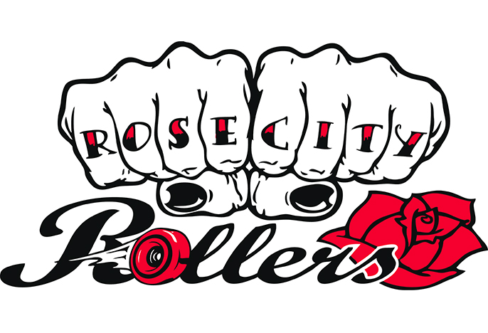 Rose City Rollers logo