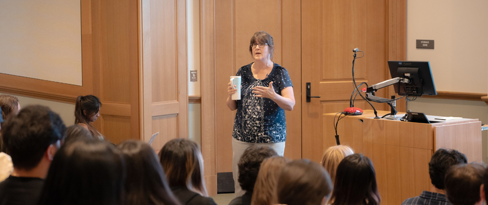 Anne Santiago teaches