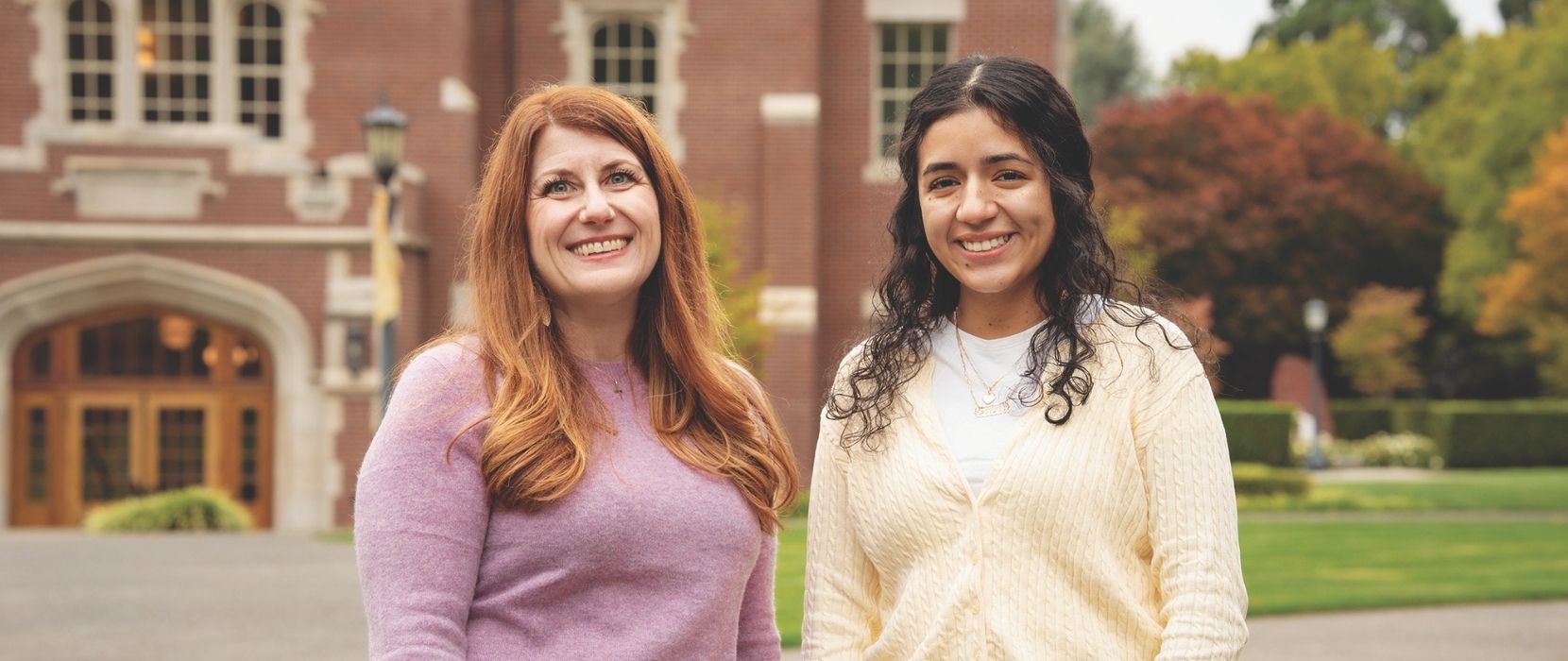 Megan King and Lucia Pacheco-Pulido