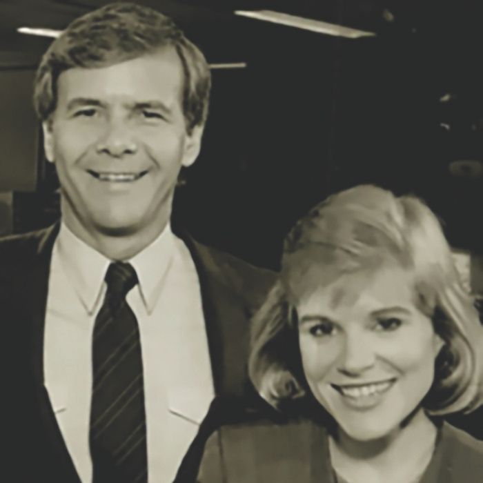 Tom Brokaw and Nancy Copic