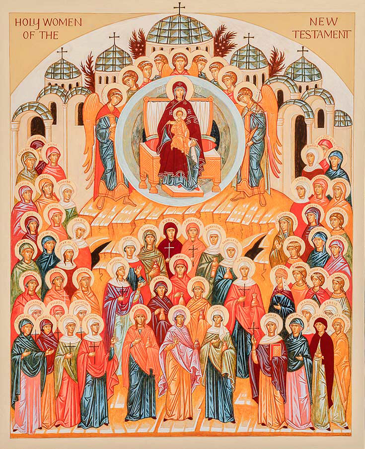 Icon of women of the New Testament