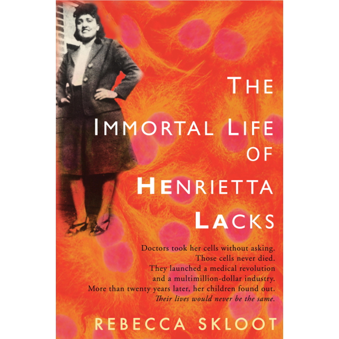 Immortal Life of Henrietta Lacks book cover