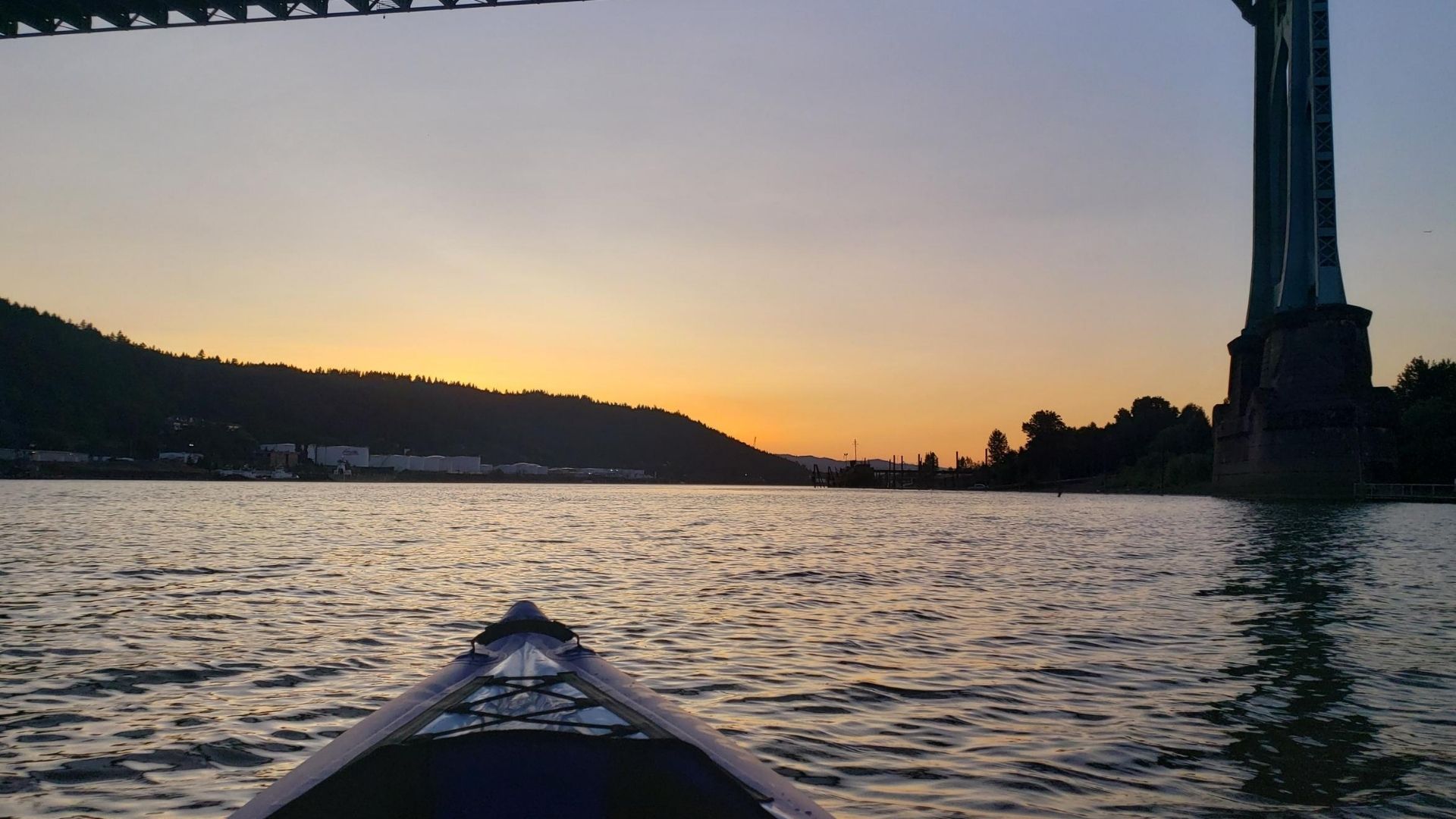 kayaking at cathedral park
