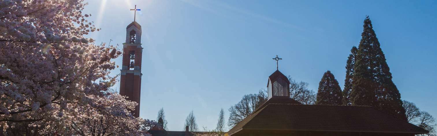 Bell tower and chapel. 