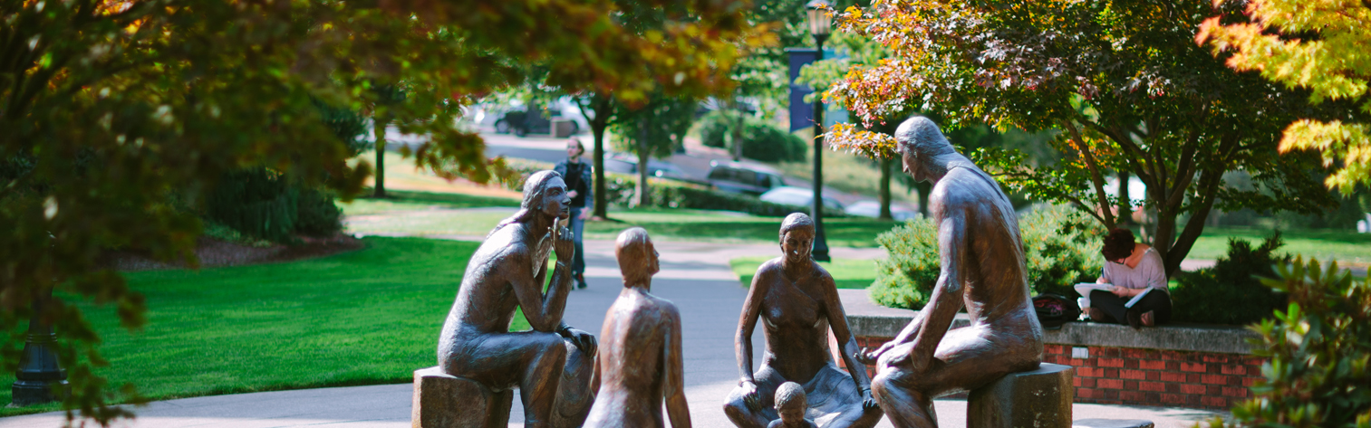 photo of Christ the Teacher statue