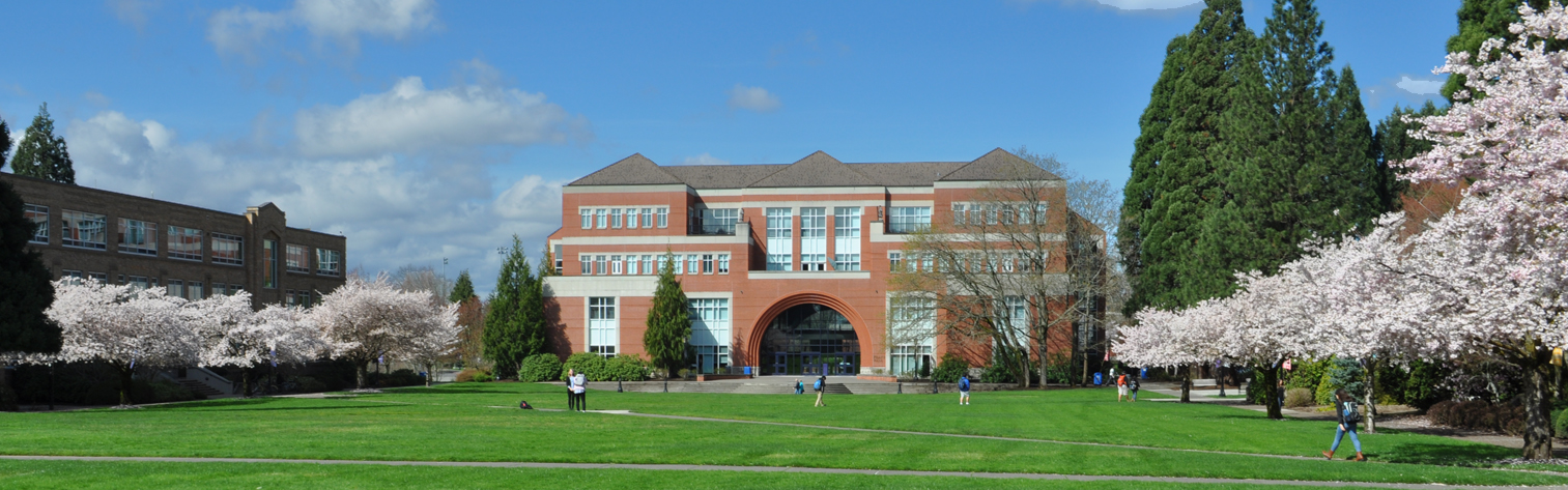 Academic Quad in Spring