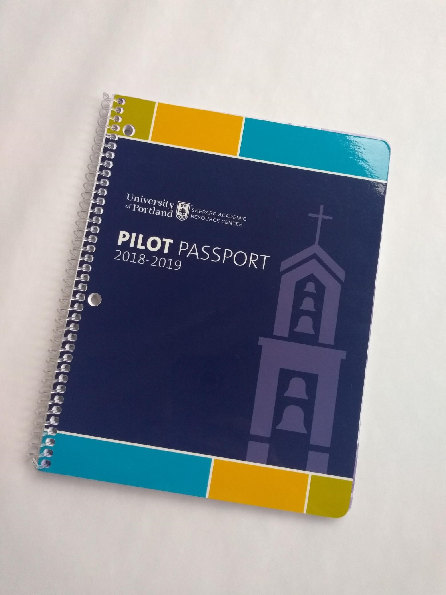 cover of Pilot Passport with UP and SARC logos