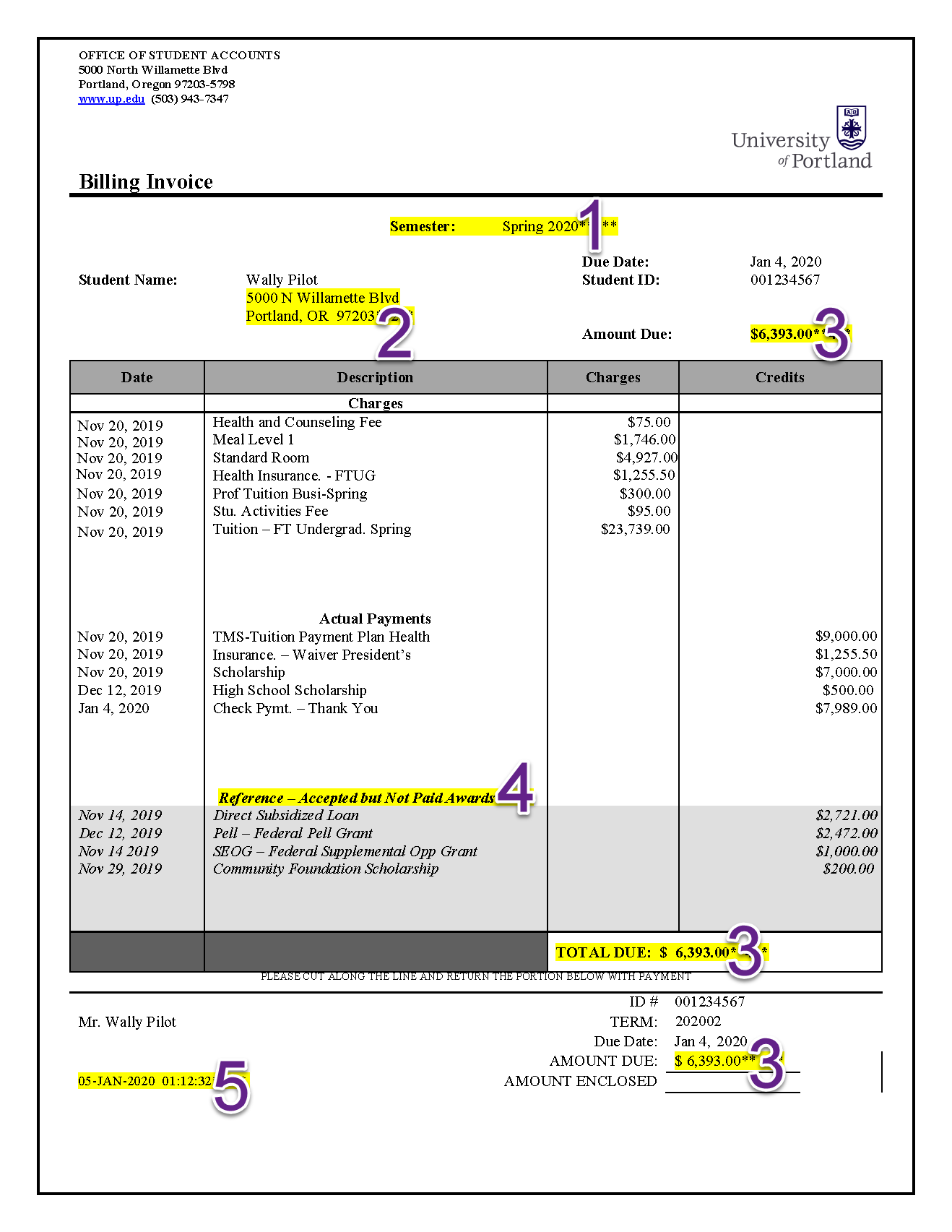 pictures of invoices