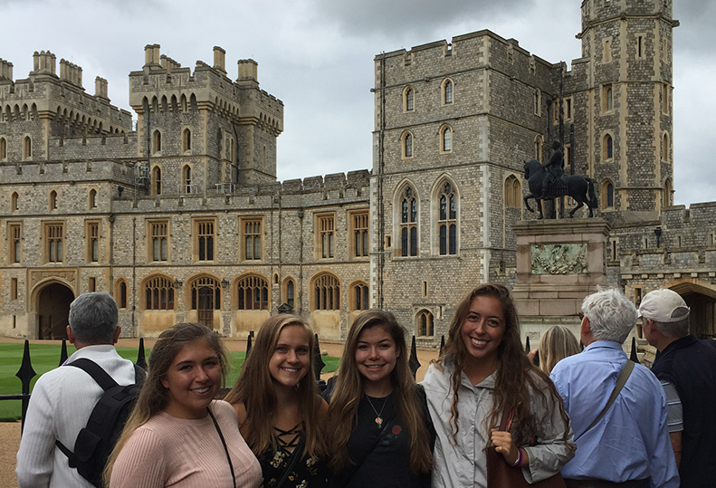 Students at Windsor Castle