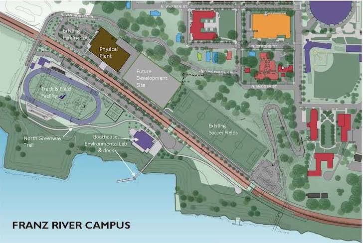 rendering of Franz River Campus